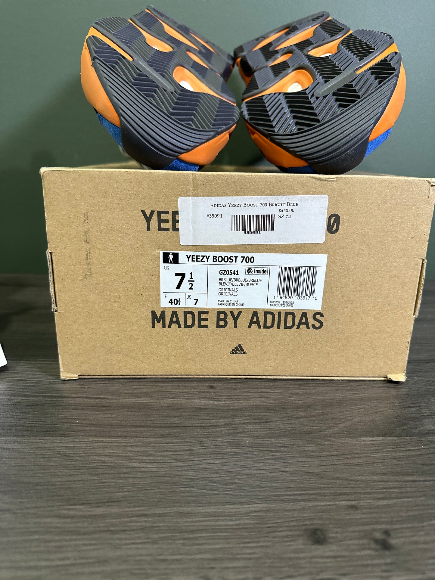 Yeezy 700 Bright Blue