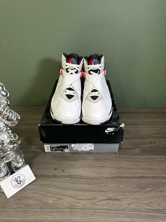 Jordan 8 Retro White True Red (2025)