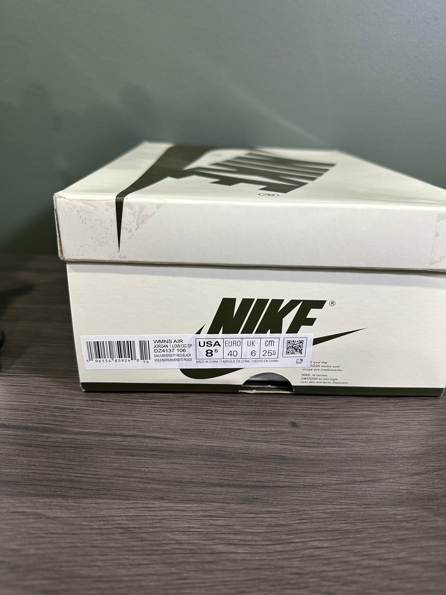 Jordan 1 Low Travis Scott Olive