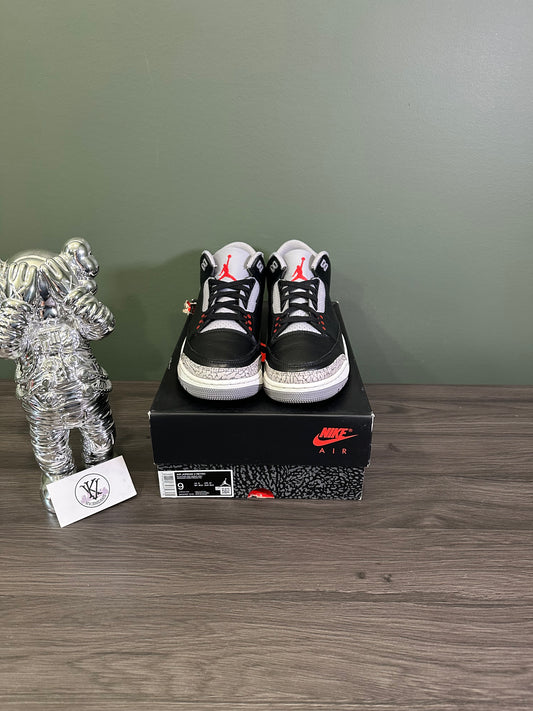Jordan 3 Black Cement 2024