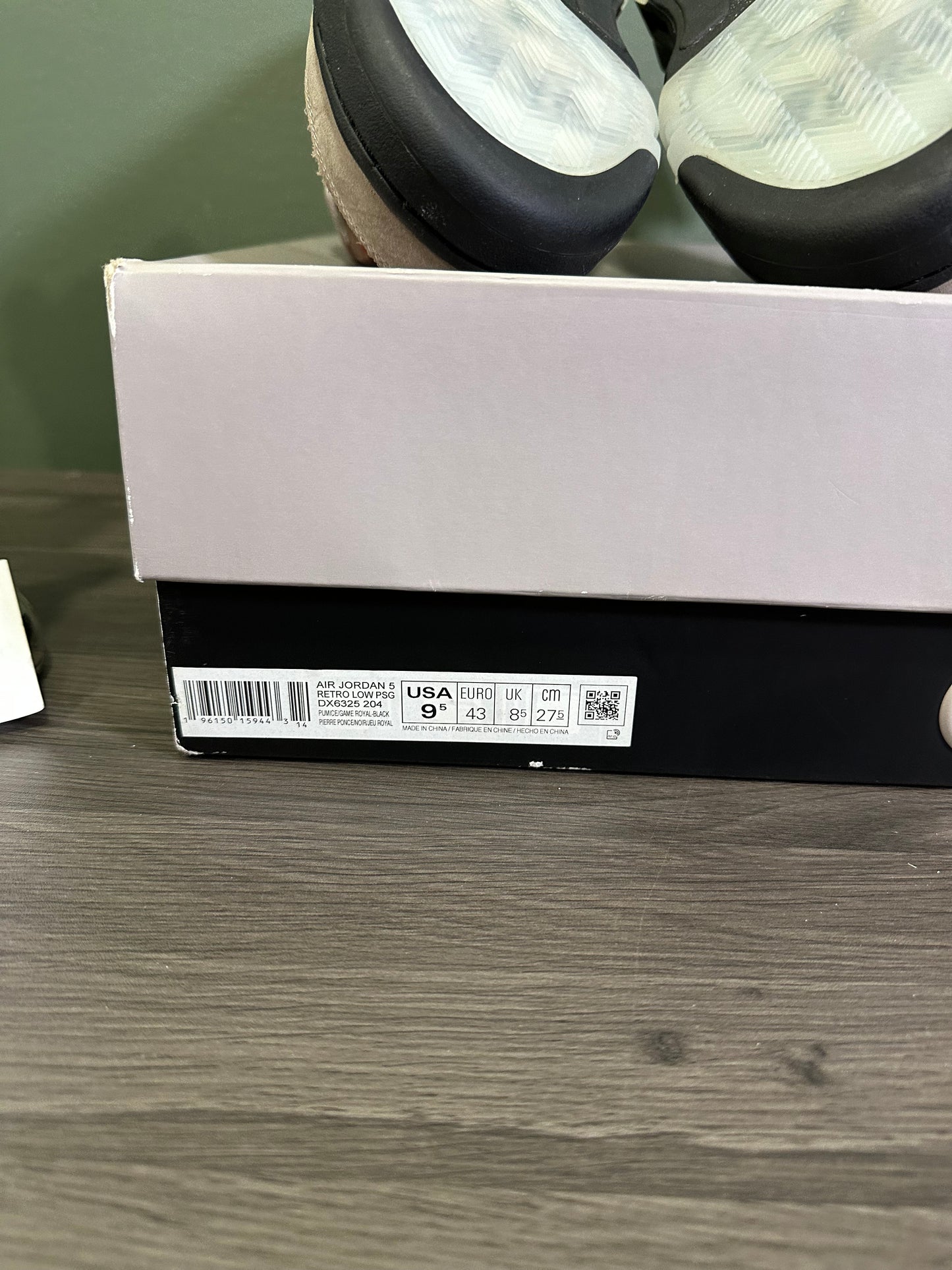 Jordan 5 Low PSG 2022