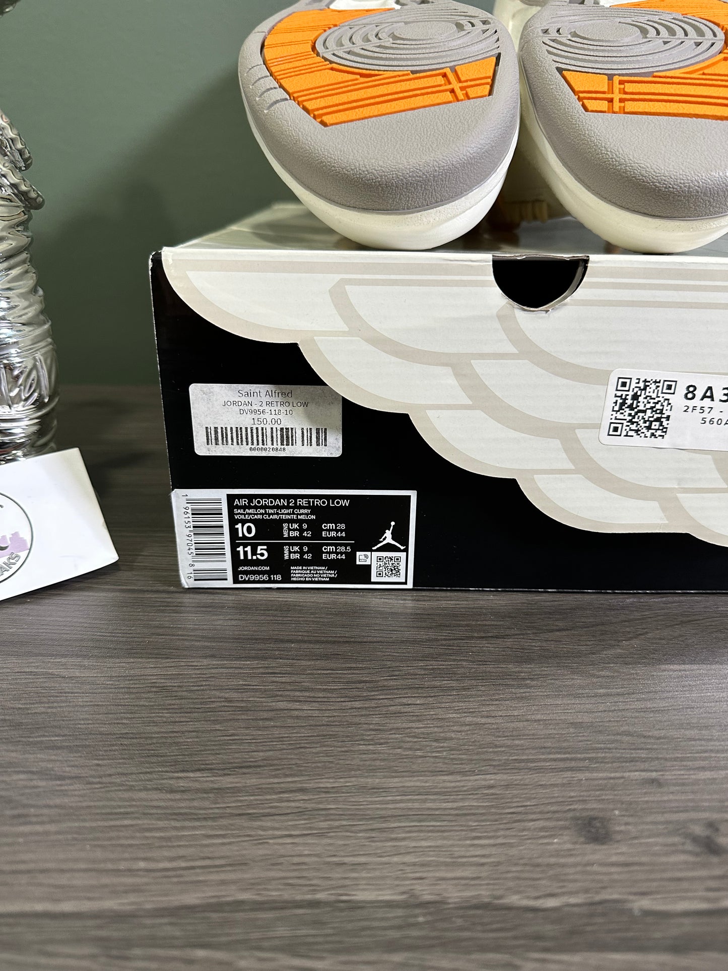 Jordan 2 Low Craft Melon Tint