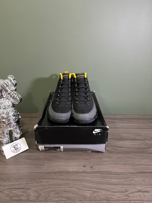 Jordan 9 Dark Charcoal University Gold