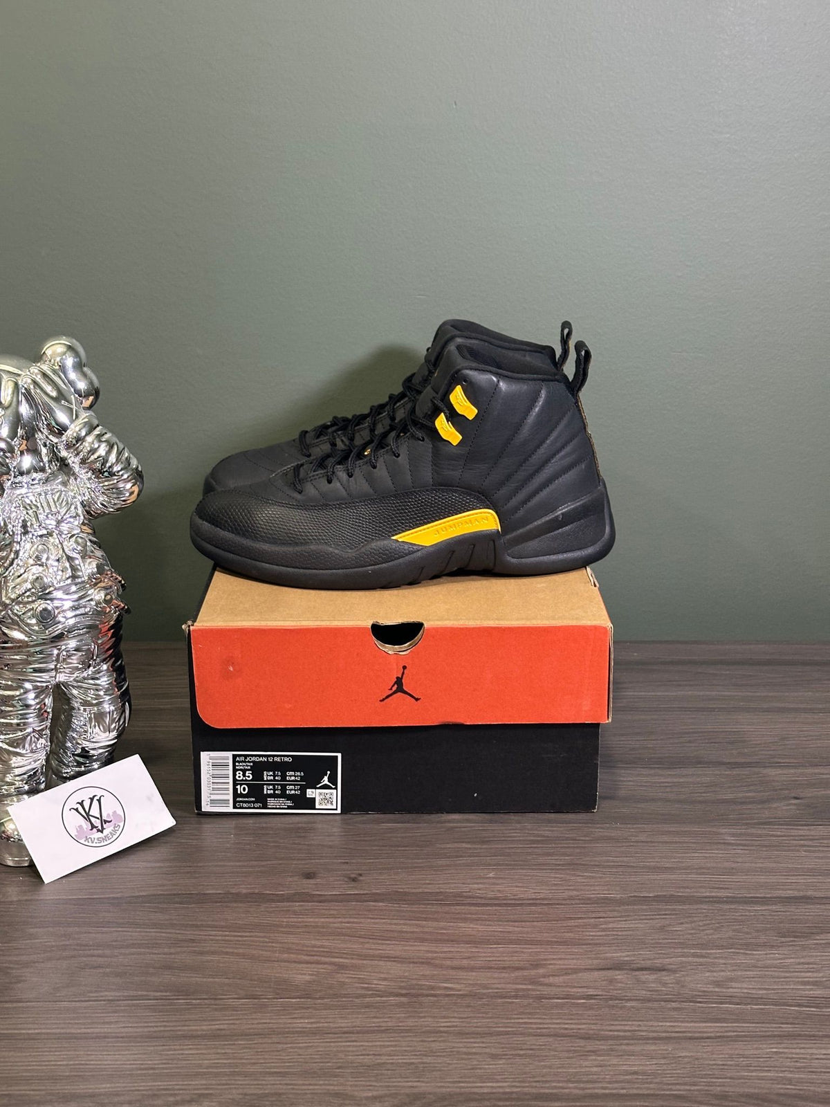 Jordan 12 Retro Black Taxi