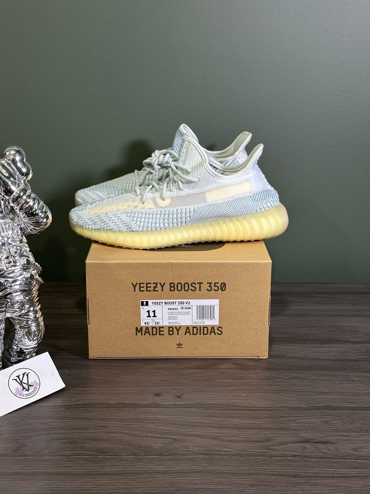 adidas Yeezy Boost 350 V2 Cloud White (Non-Reflective)