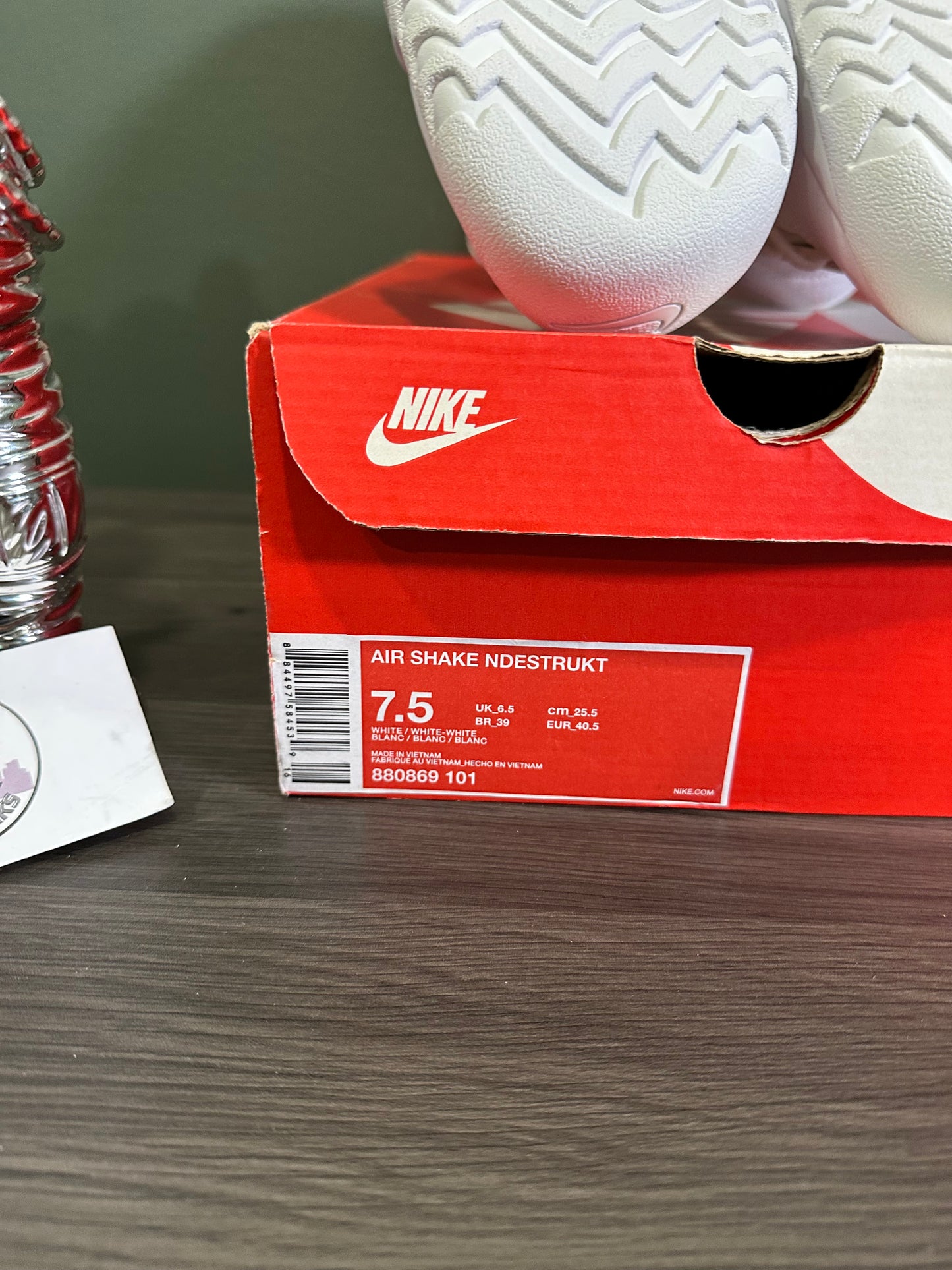 Nike Air Shake NDestrukt Triple White