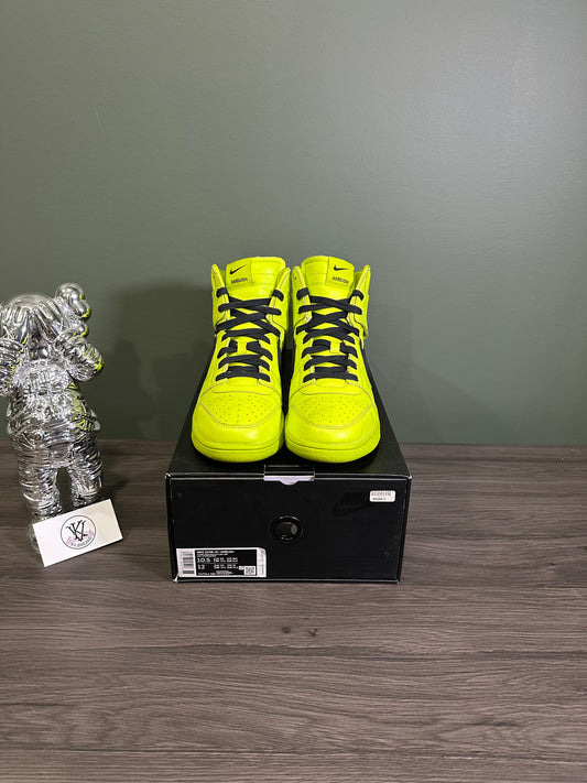 Dunk High AMBUSH Flash Lime