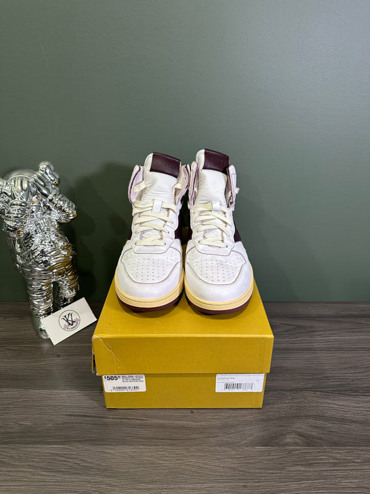 Rhude Rhecess High White Maroon
