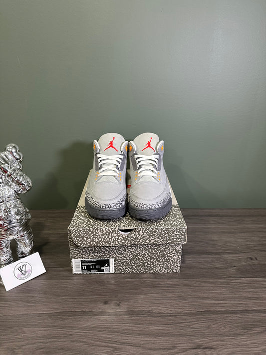 Jordan 3 Cool Grey