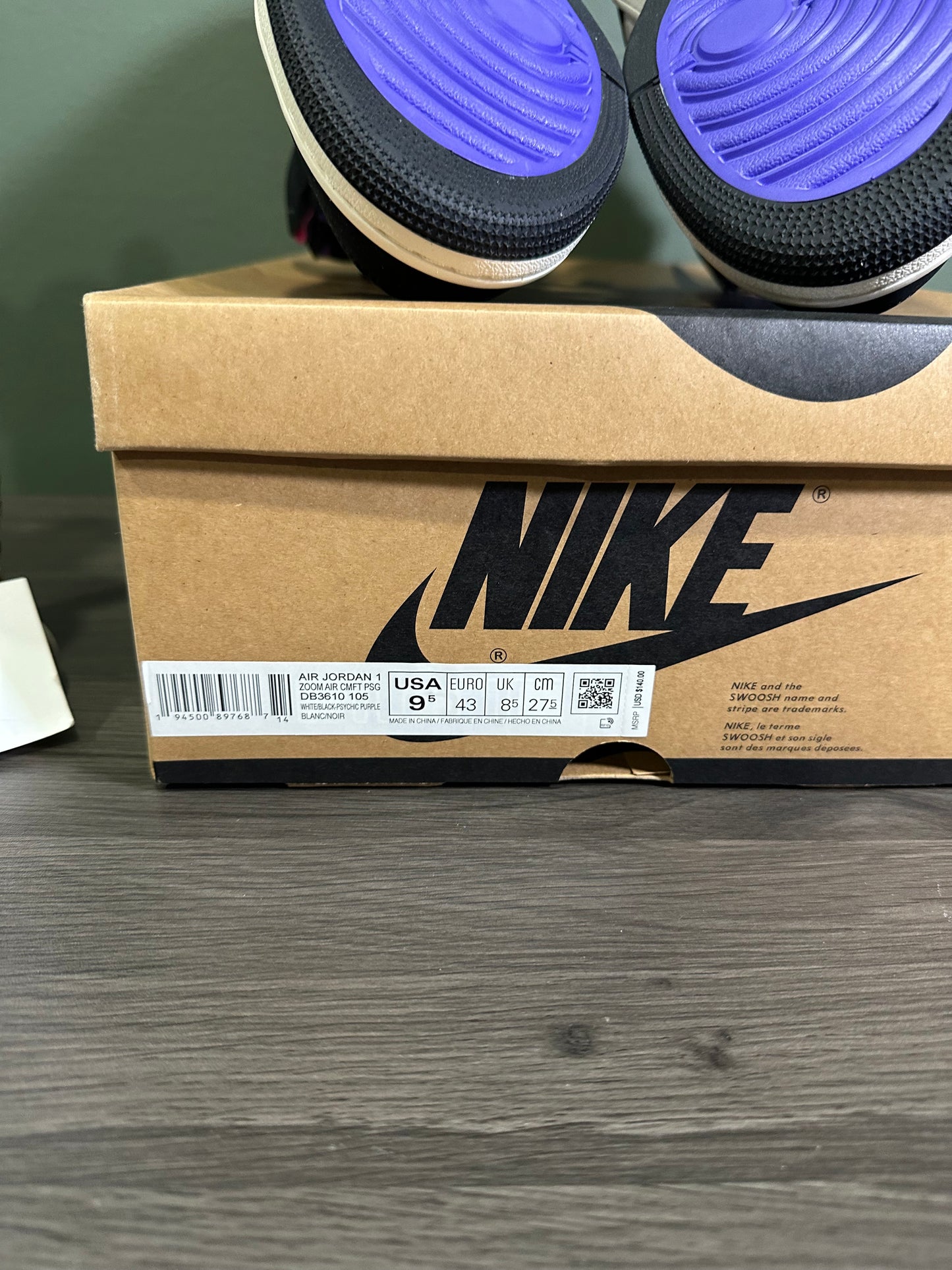 Jordan 1 High Zoom CMFT Paris Saint-Germain