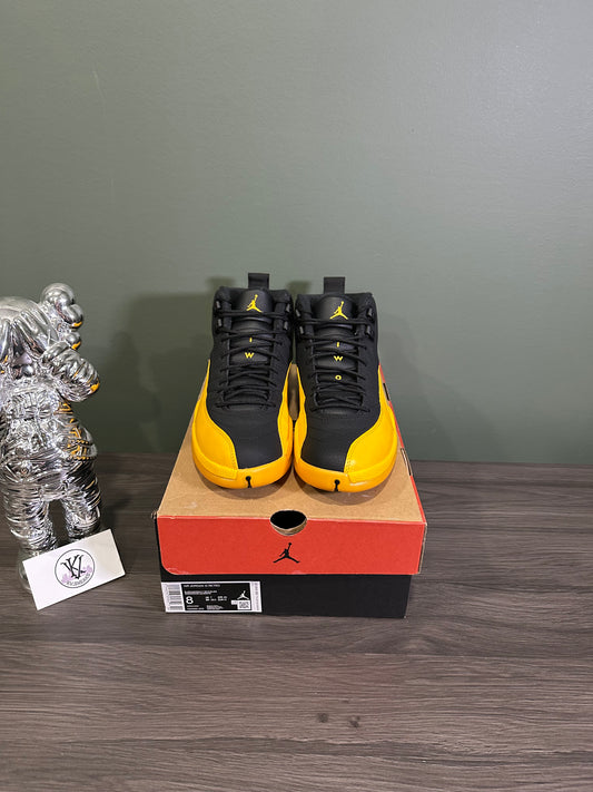 Jordan 12 Black University Gold
