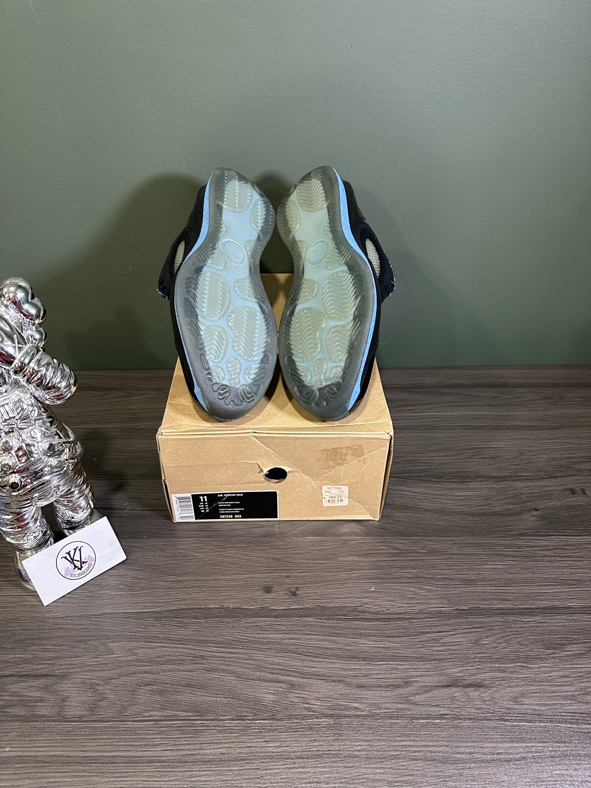 Jordan 2010 Black Uni Blue
