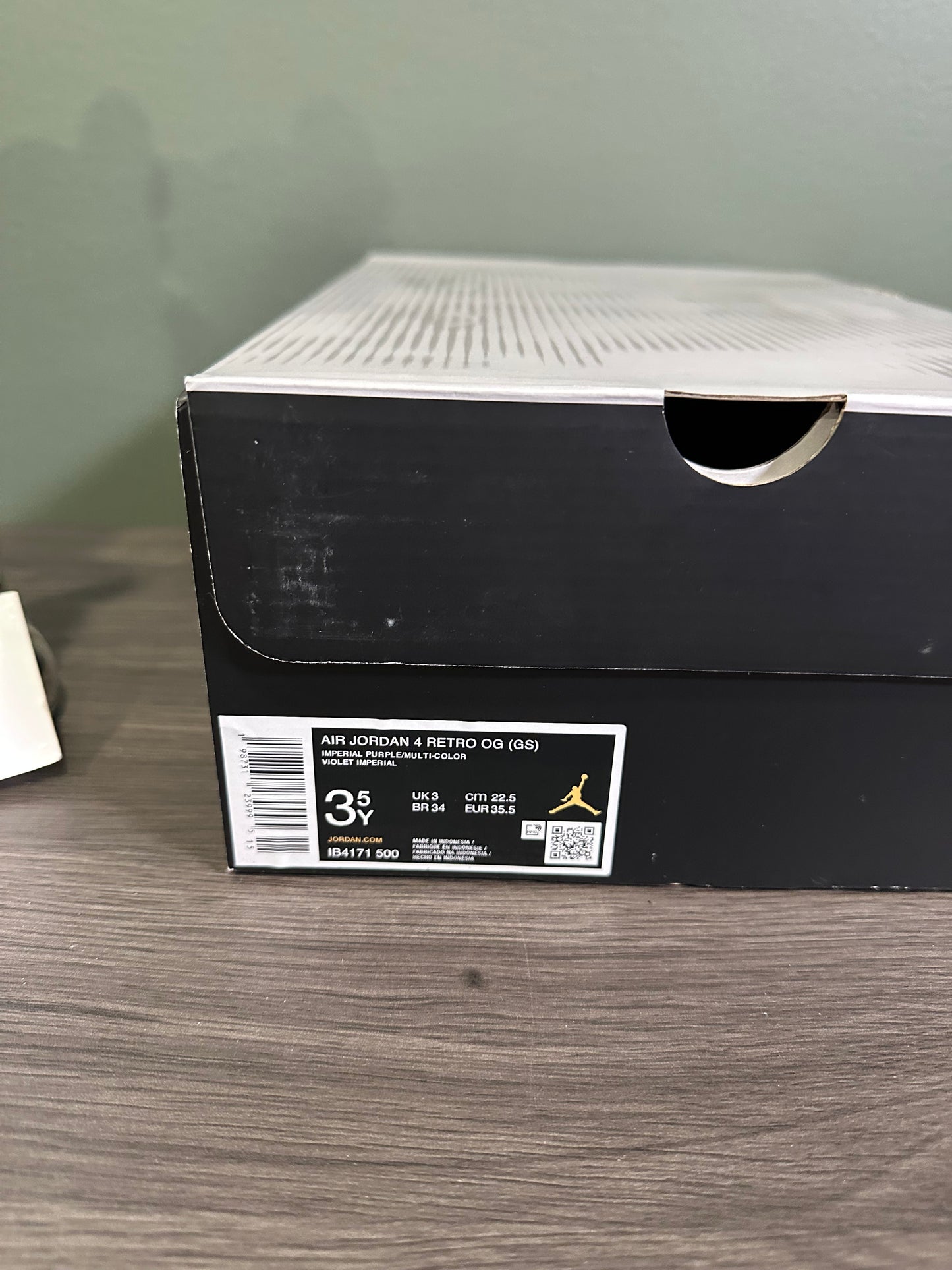 Jordan 4 Lakers (GS)