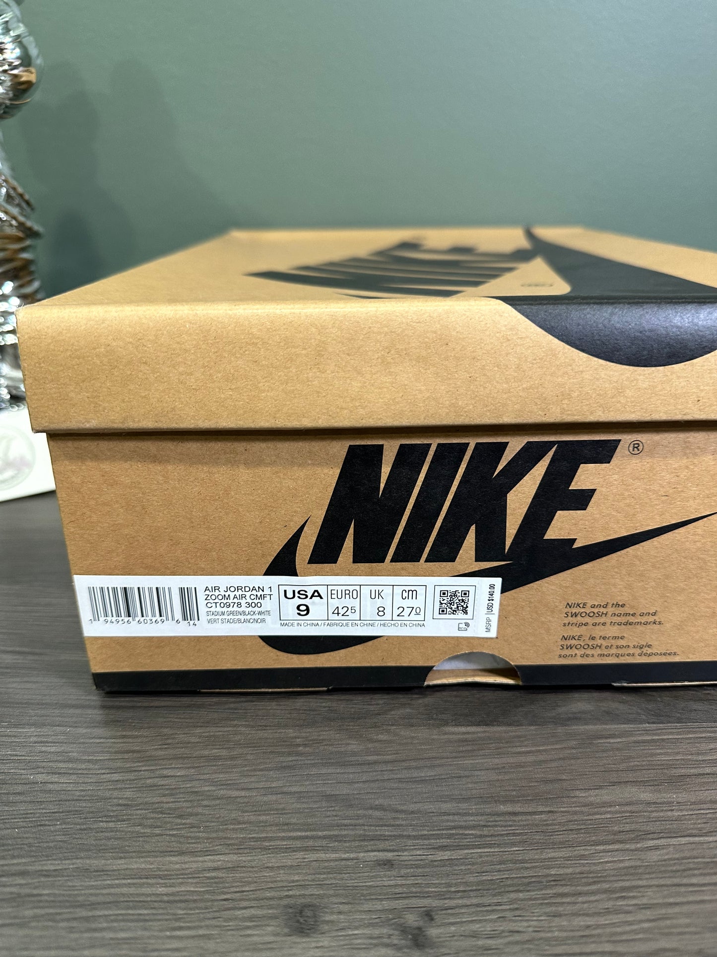 Jordan 1 High Zoom CMFT Stadium Green