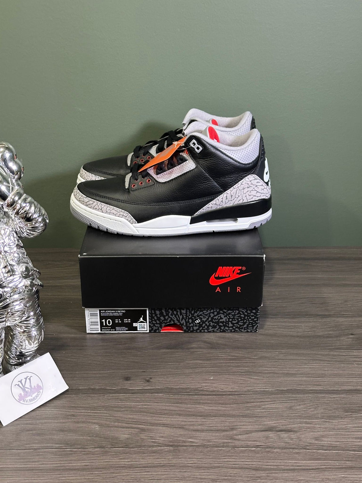 Jordan 3 Retro OG Black Cement (2024)