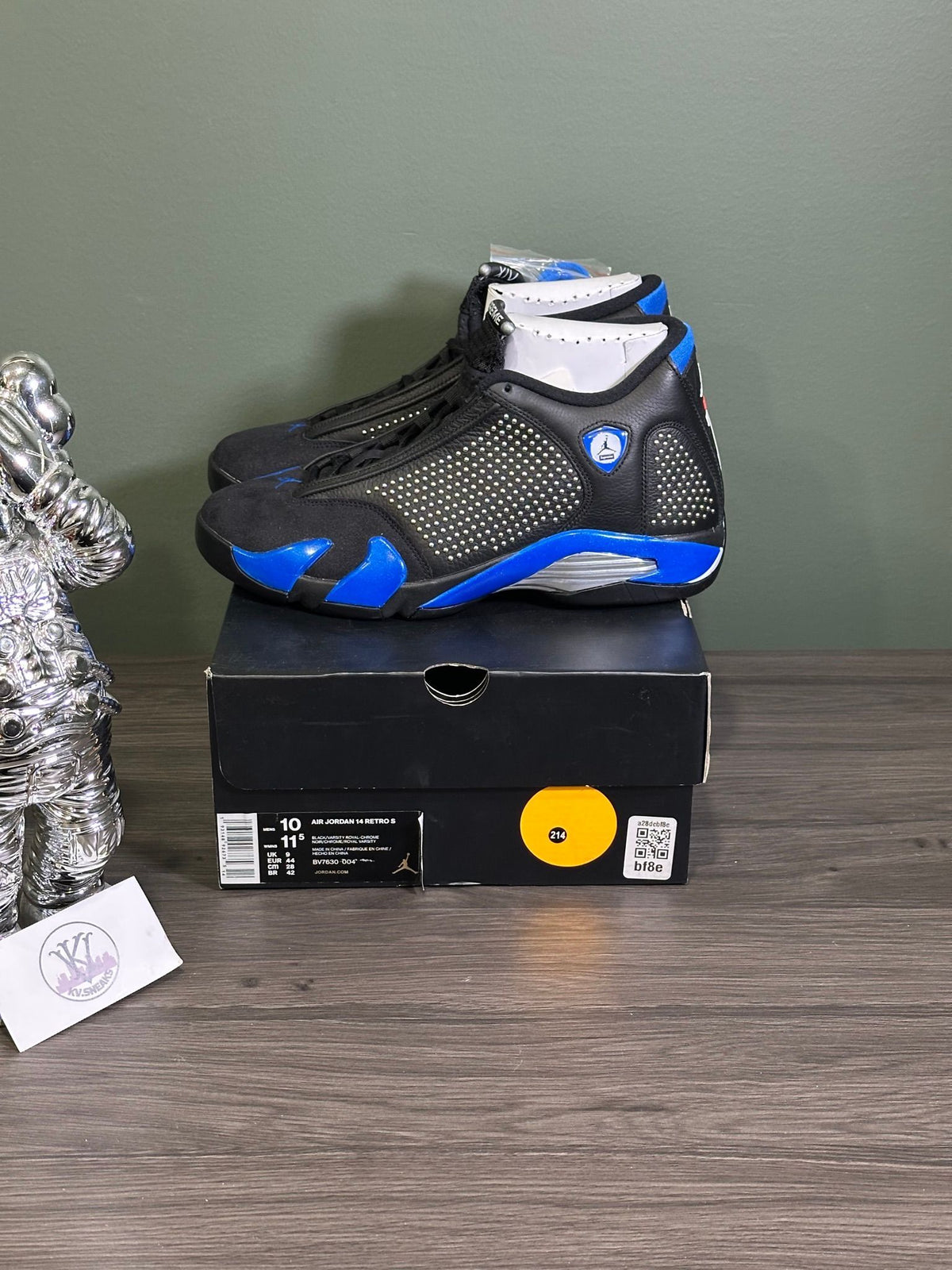 Jordan 14 Retro Supreme Black