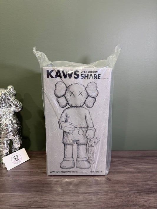 KAWS Share Vinyl Figure Grey