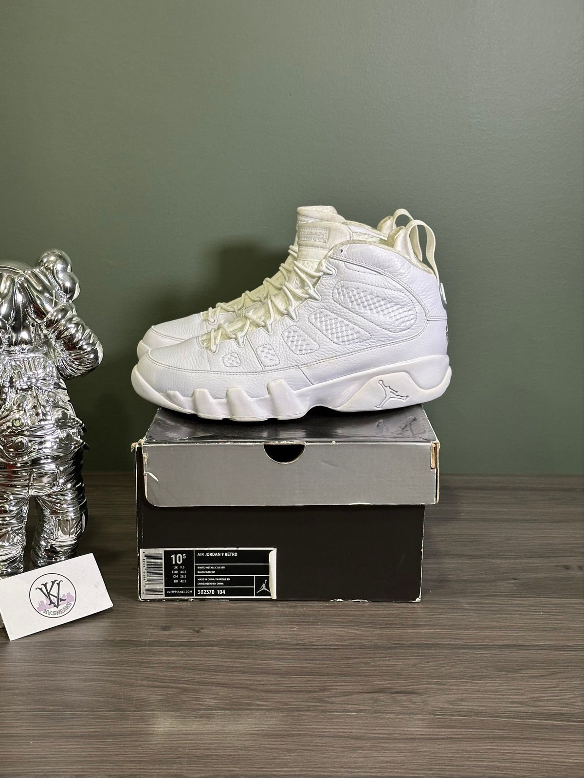 Jordan 9 Retro Silver Anniversary