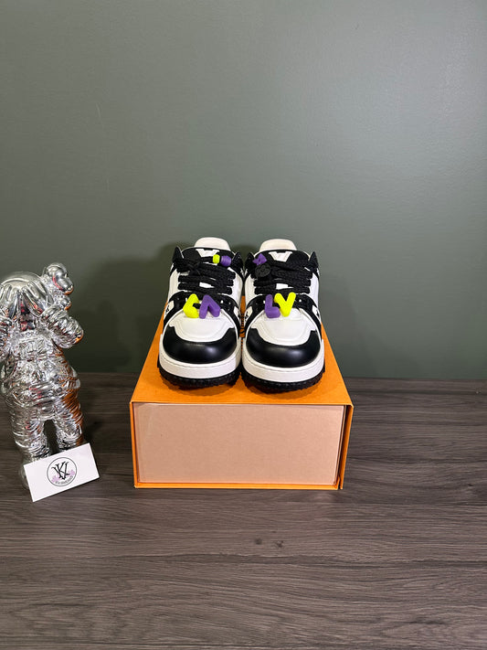 Louis Vuitton Trainer Maxi White Black