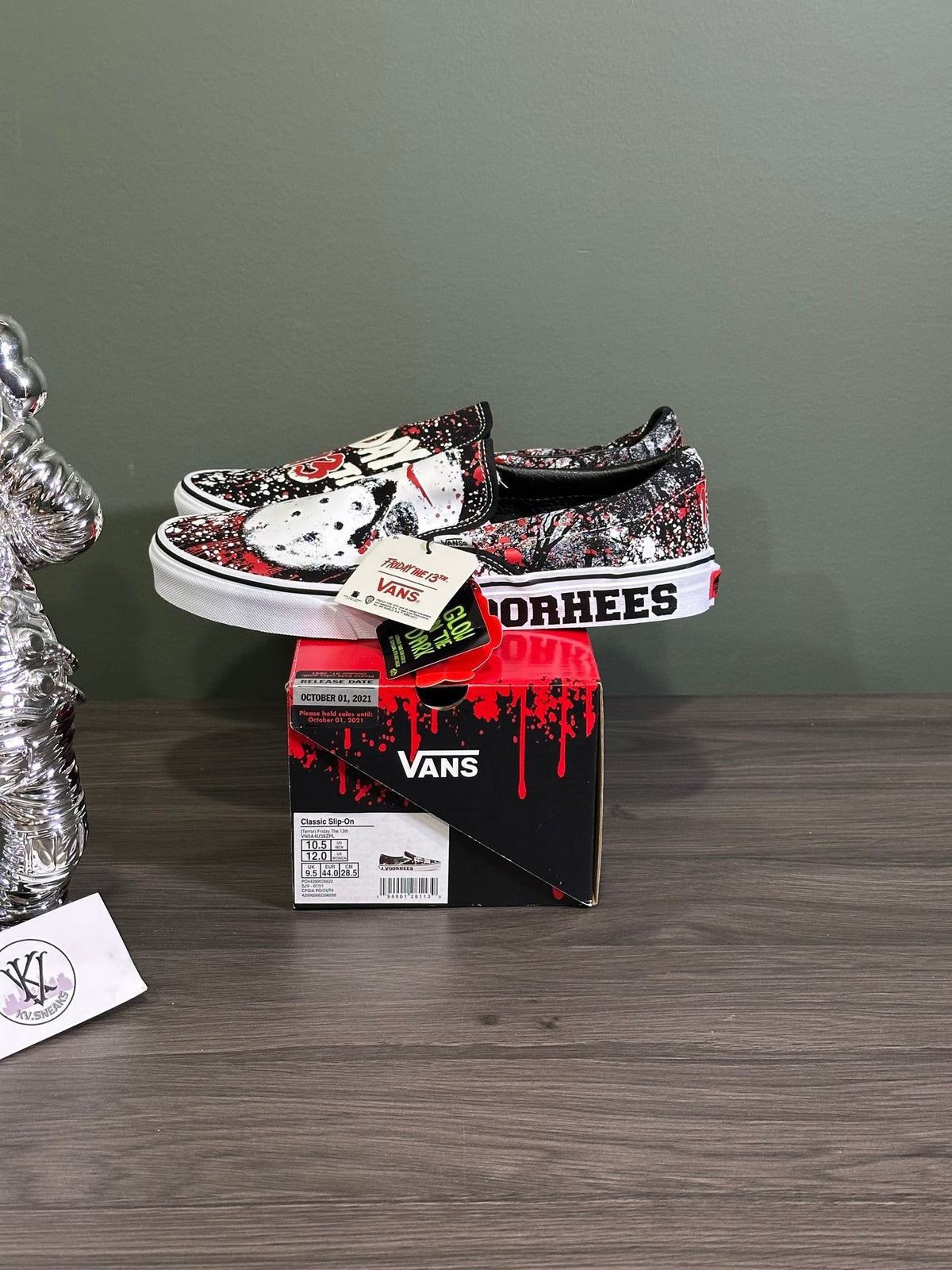 VANS CLASSIC SLIP-ON HORROR PACK FRIDAY THE 13TH JASON VOORHEES
