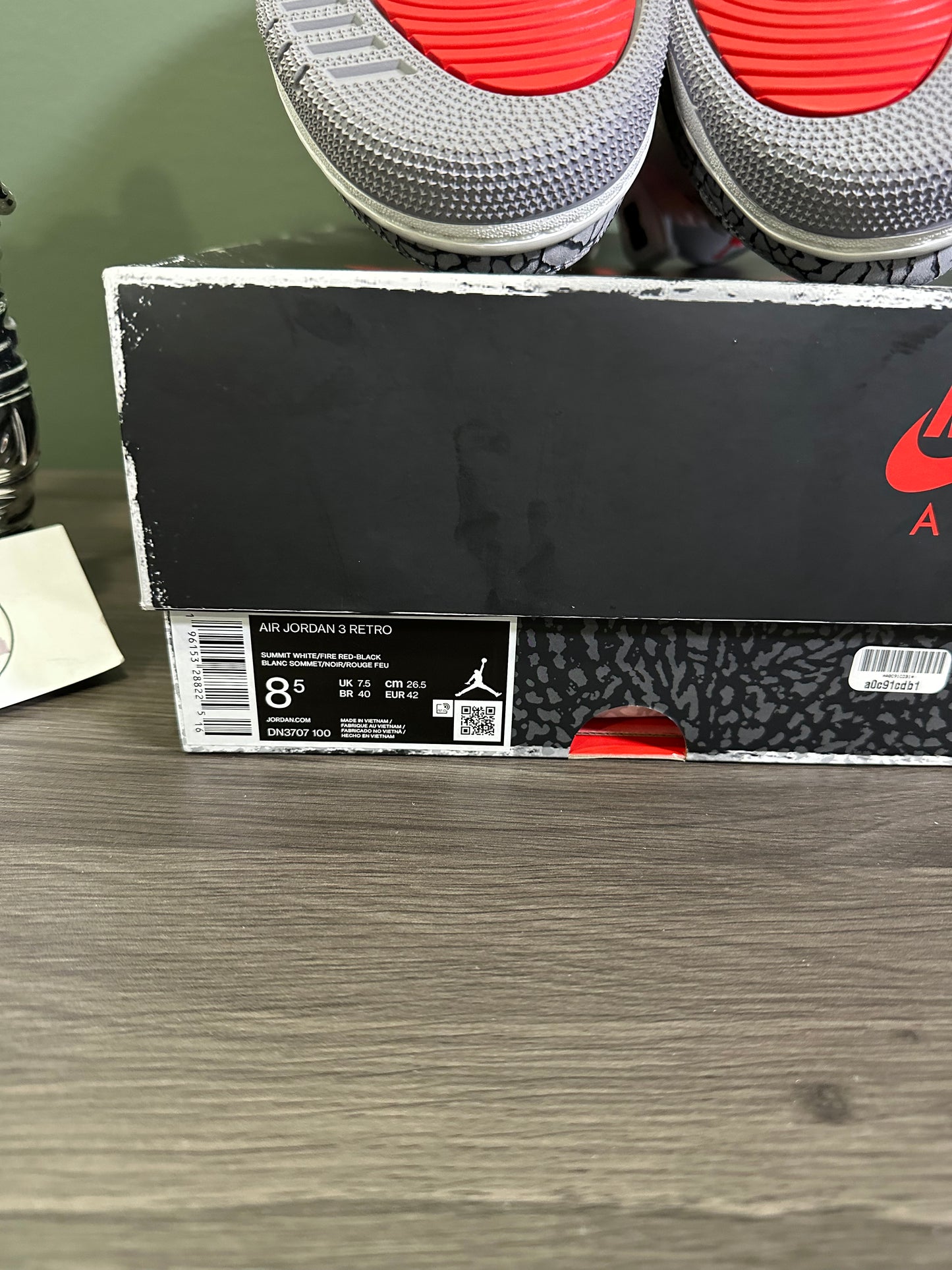 Jordan 3 White Cement Reimagined