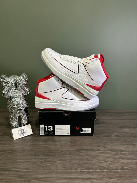 Jordan 2 White Red 2014