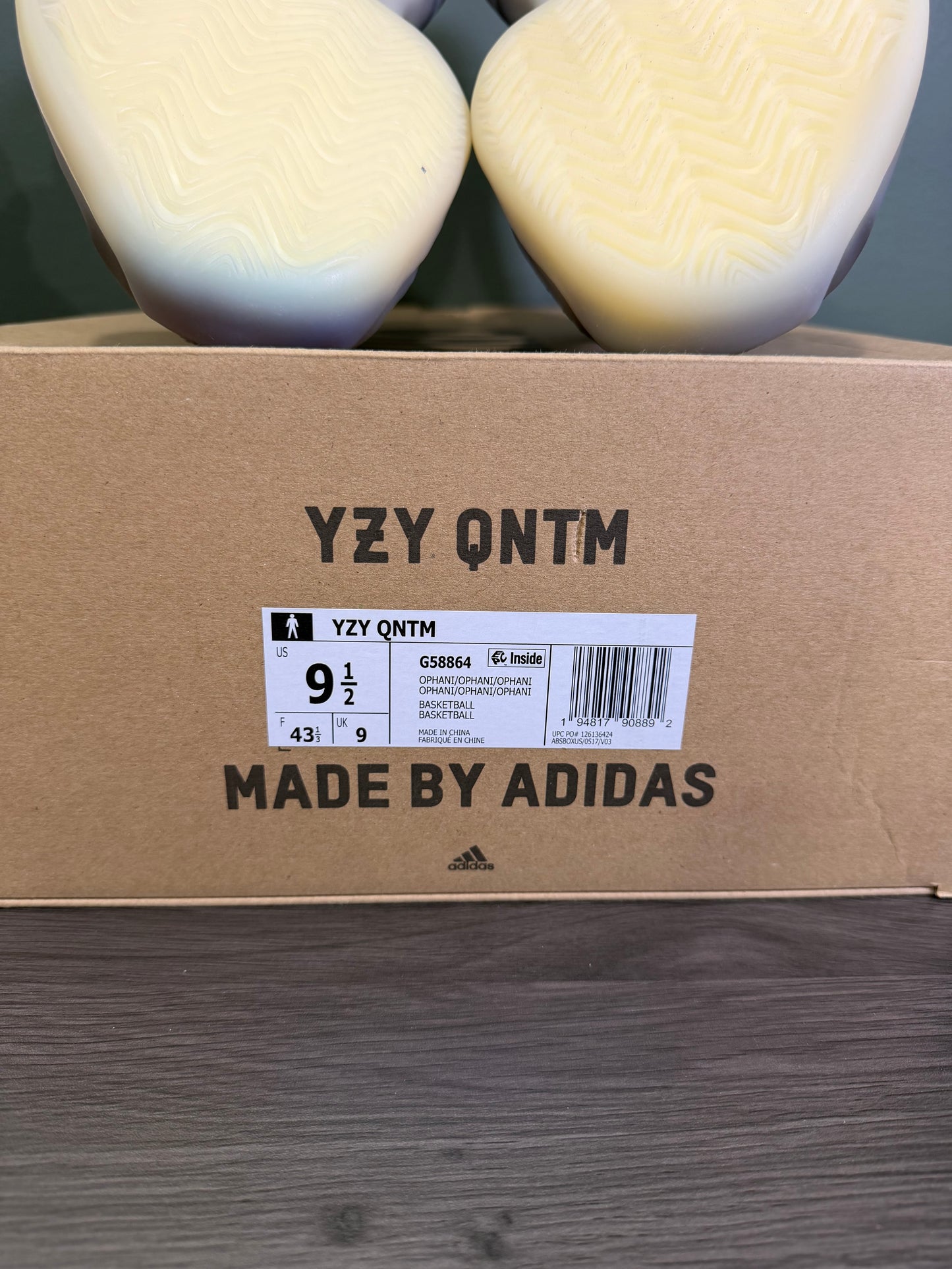 Yeezy QNTM Teal Blue