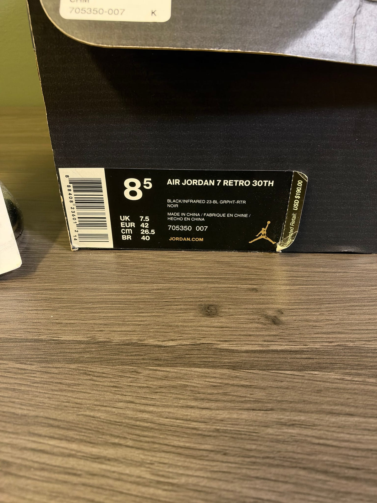 Jordan 7 Retro Barcelona Nights