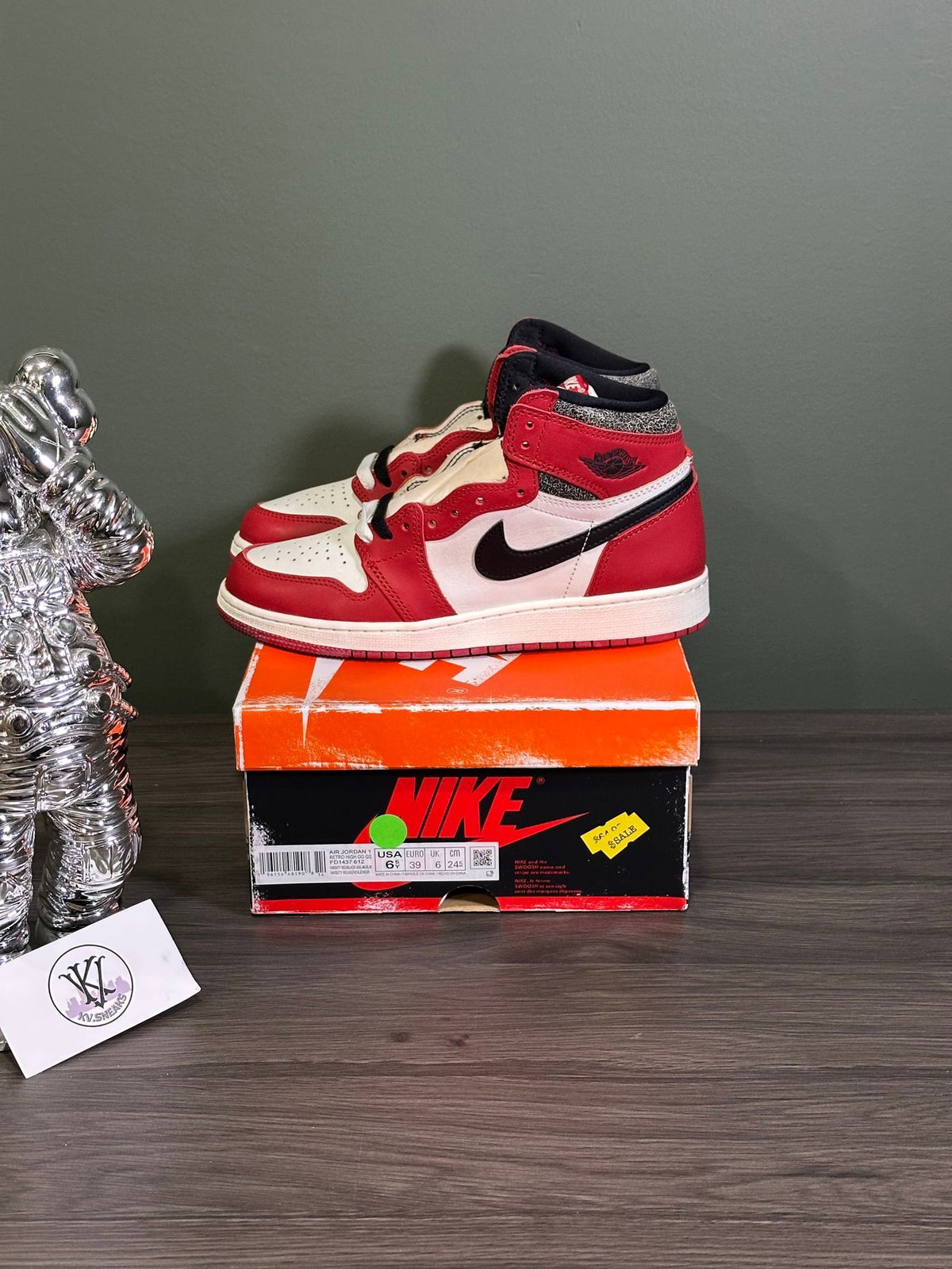 Jordan 1 Retro High OG Chicago Lost and Found (GS)