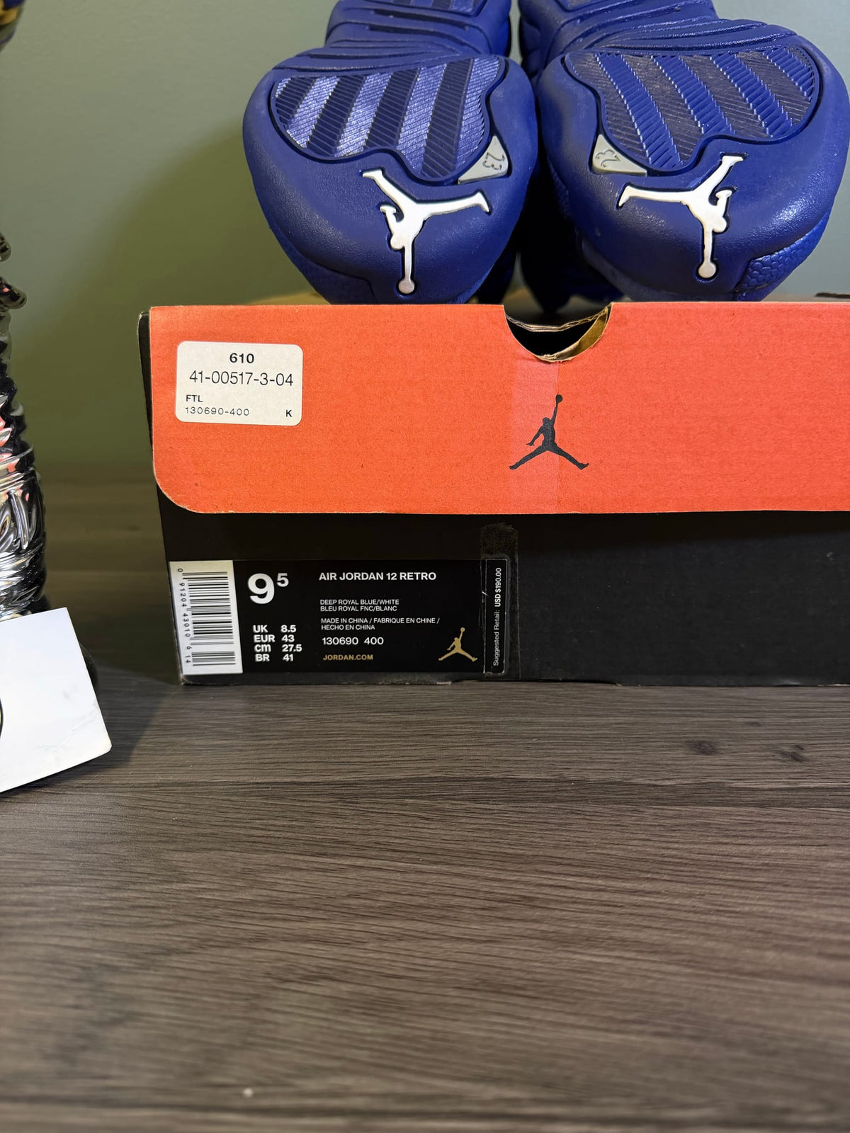 Jordan 12 Retro Deep Royal Blue