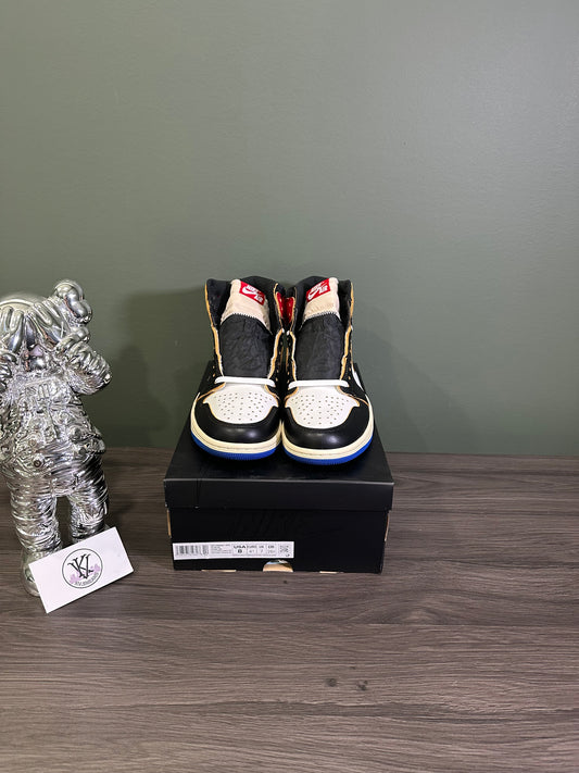 Jordan 1 High Fragment Union Red Sport Royal