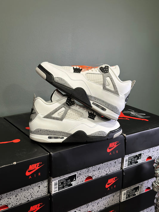 Jordan 4 White Cement 2025