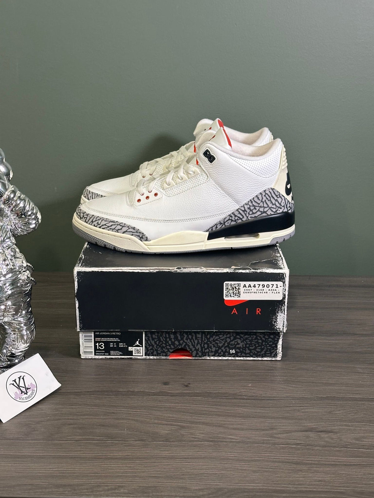 Jordan 3 Retro White Cement Reimagined