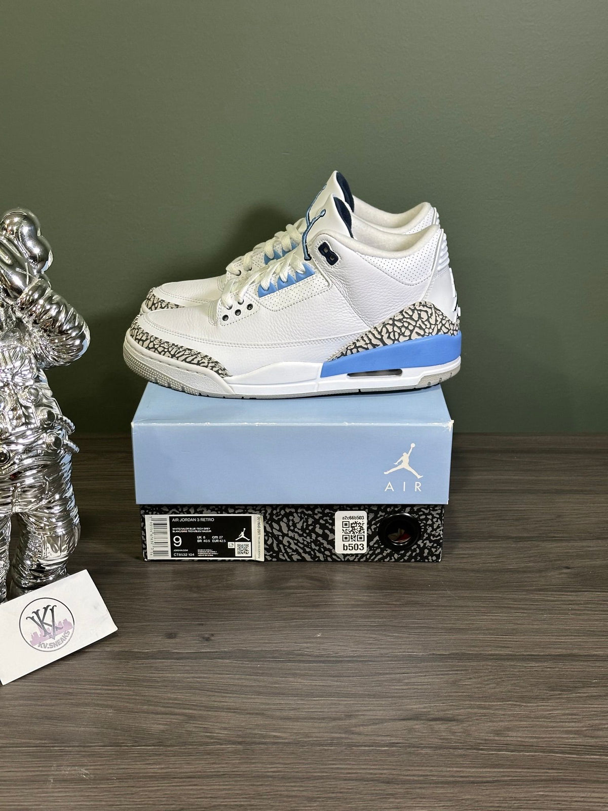 Jordan 3 Retro UNC (2020)