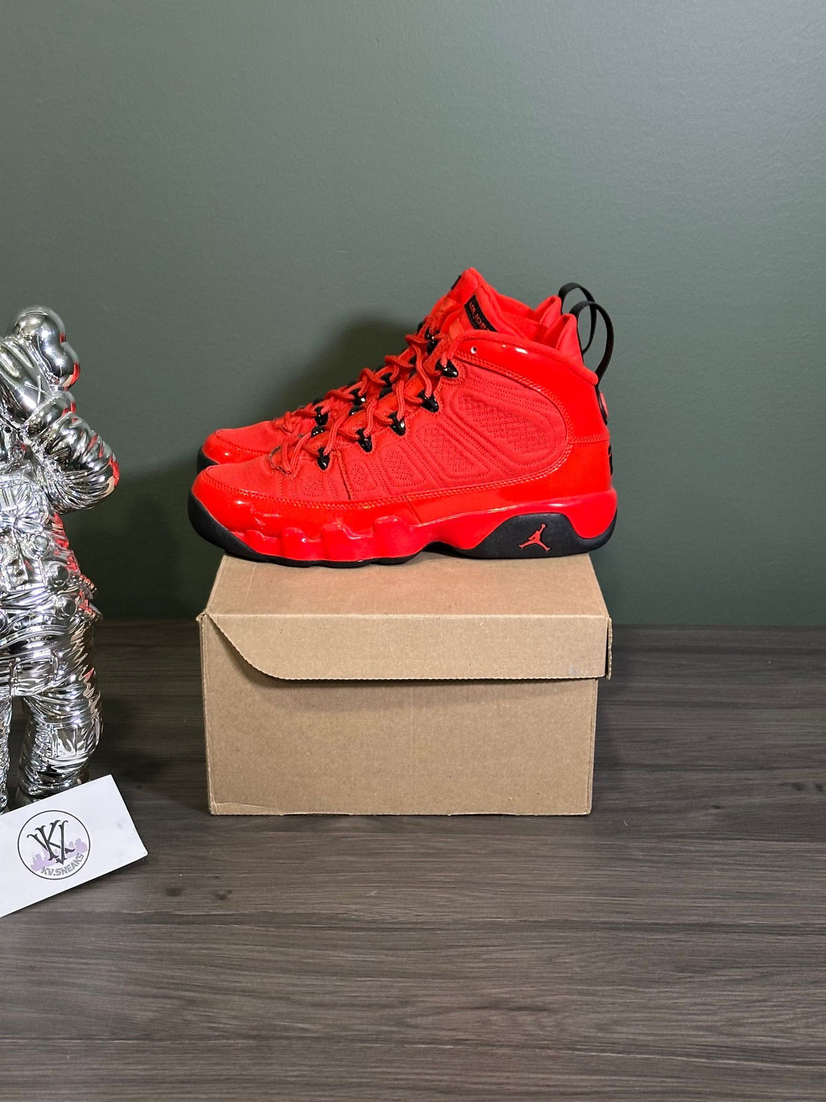 Jordan 9 Retro Chile Red (GS)