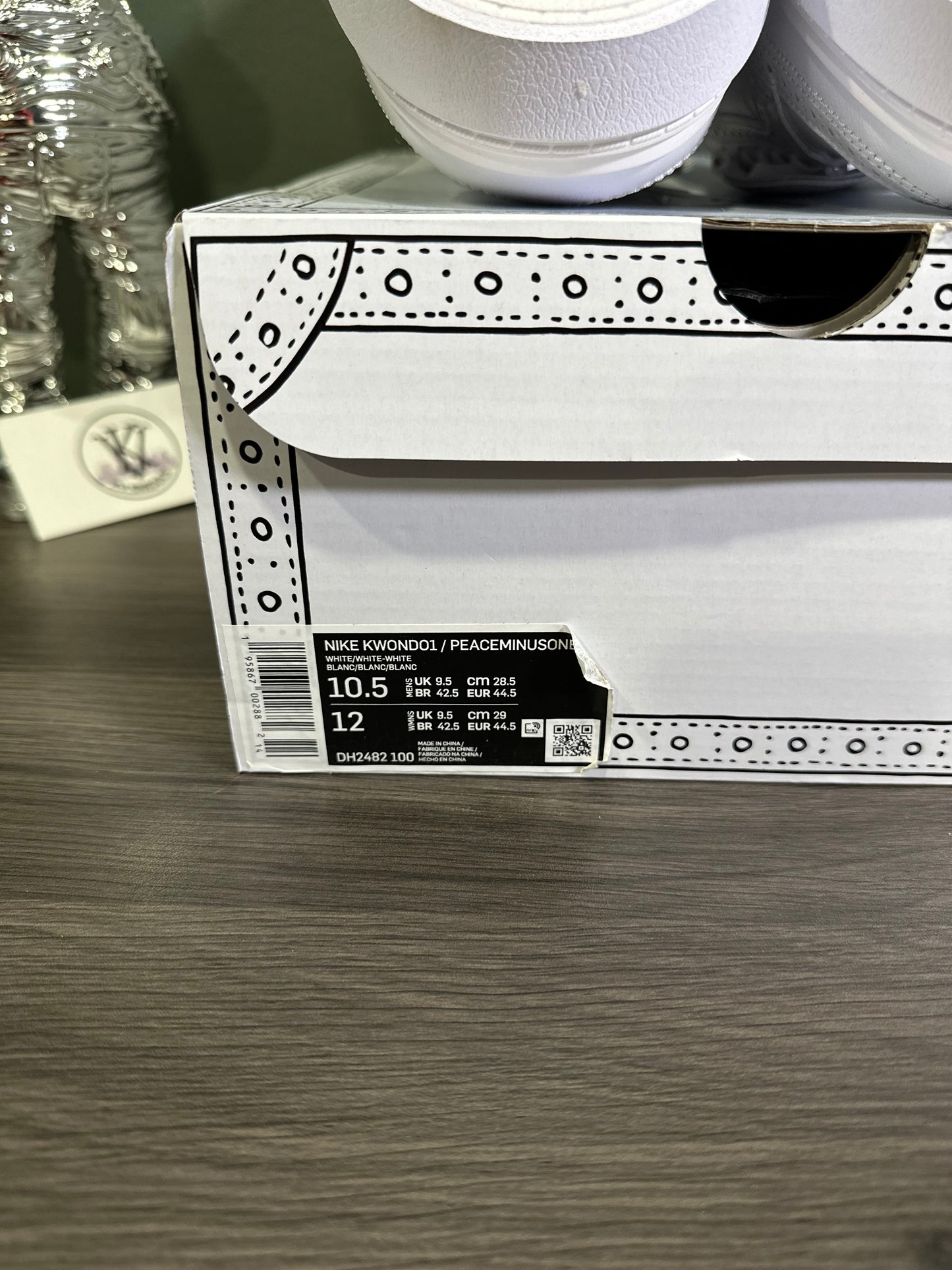 Nike Kwondo 1 G-Dragon Peaceminusone Triple White