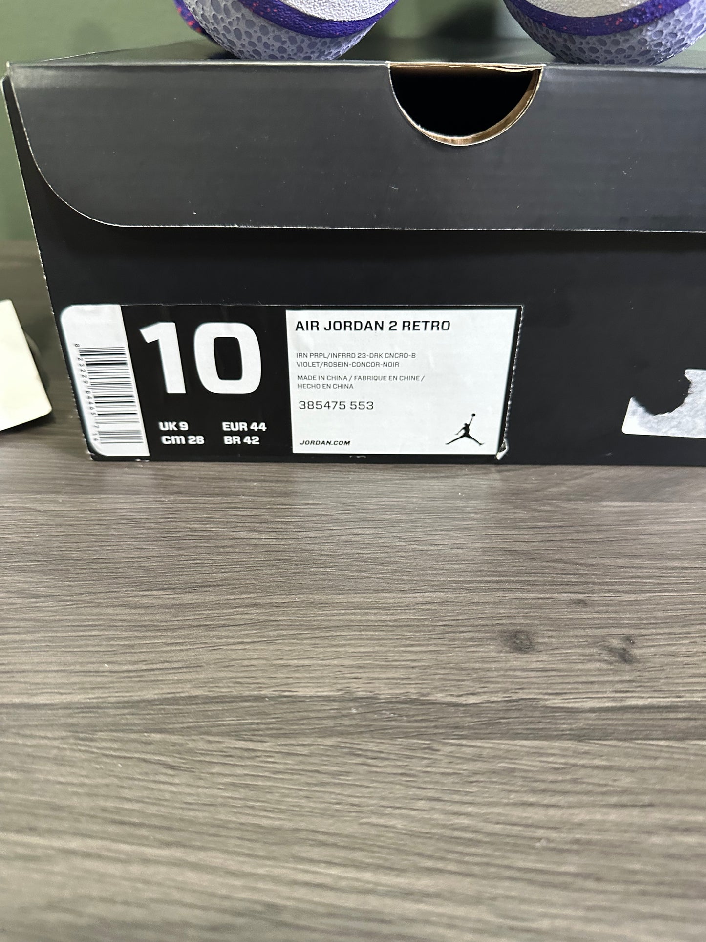 Jordan 2 Iron Purple