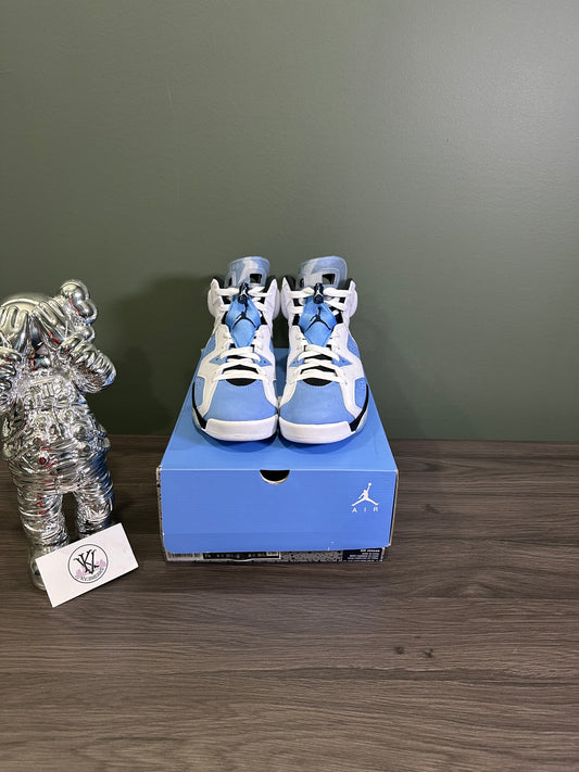 Jordan 6 UNC White
