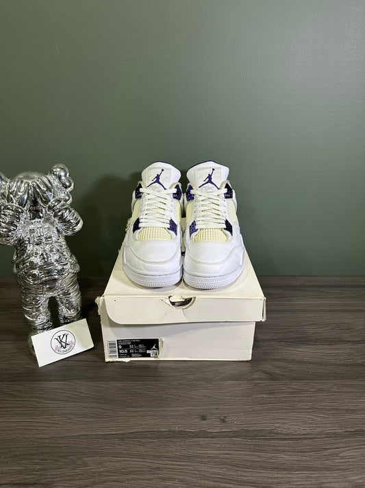 Jordan 4 Metallic Purple