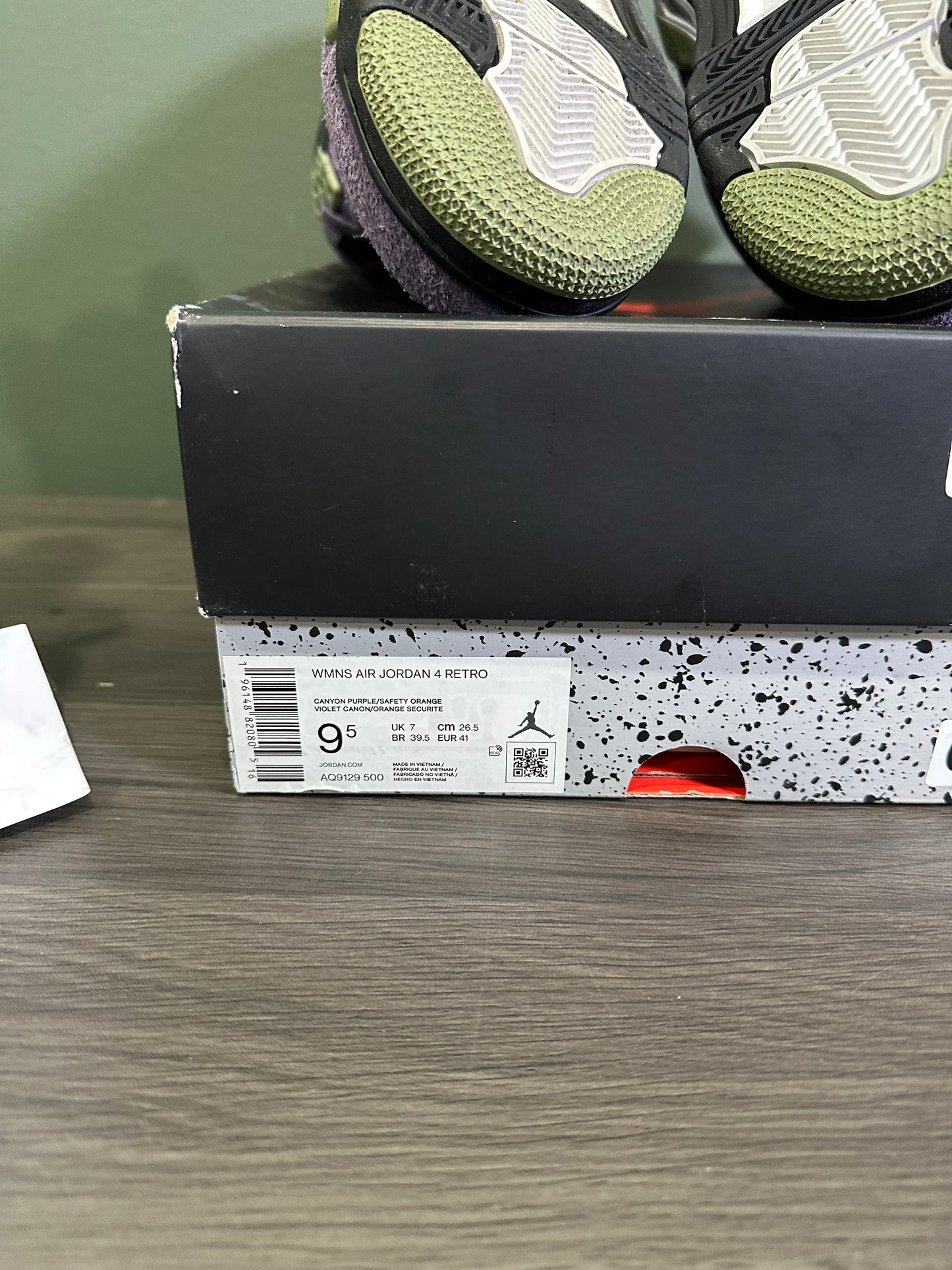 Jordan 4 Canyon Purple