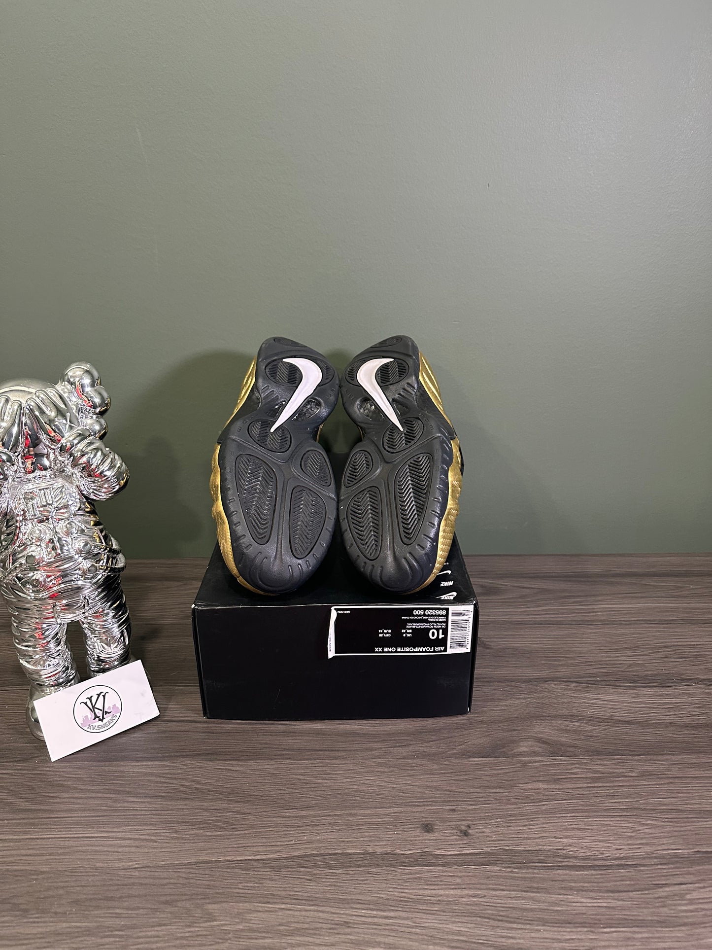 Air Foamposite Pro Metallic Gold