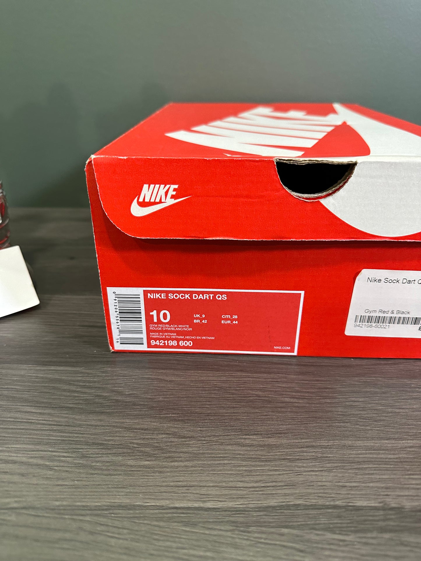 Nike Sock Dart Safari Red