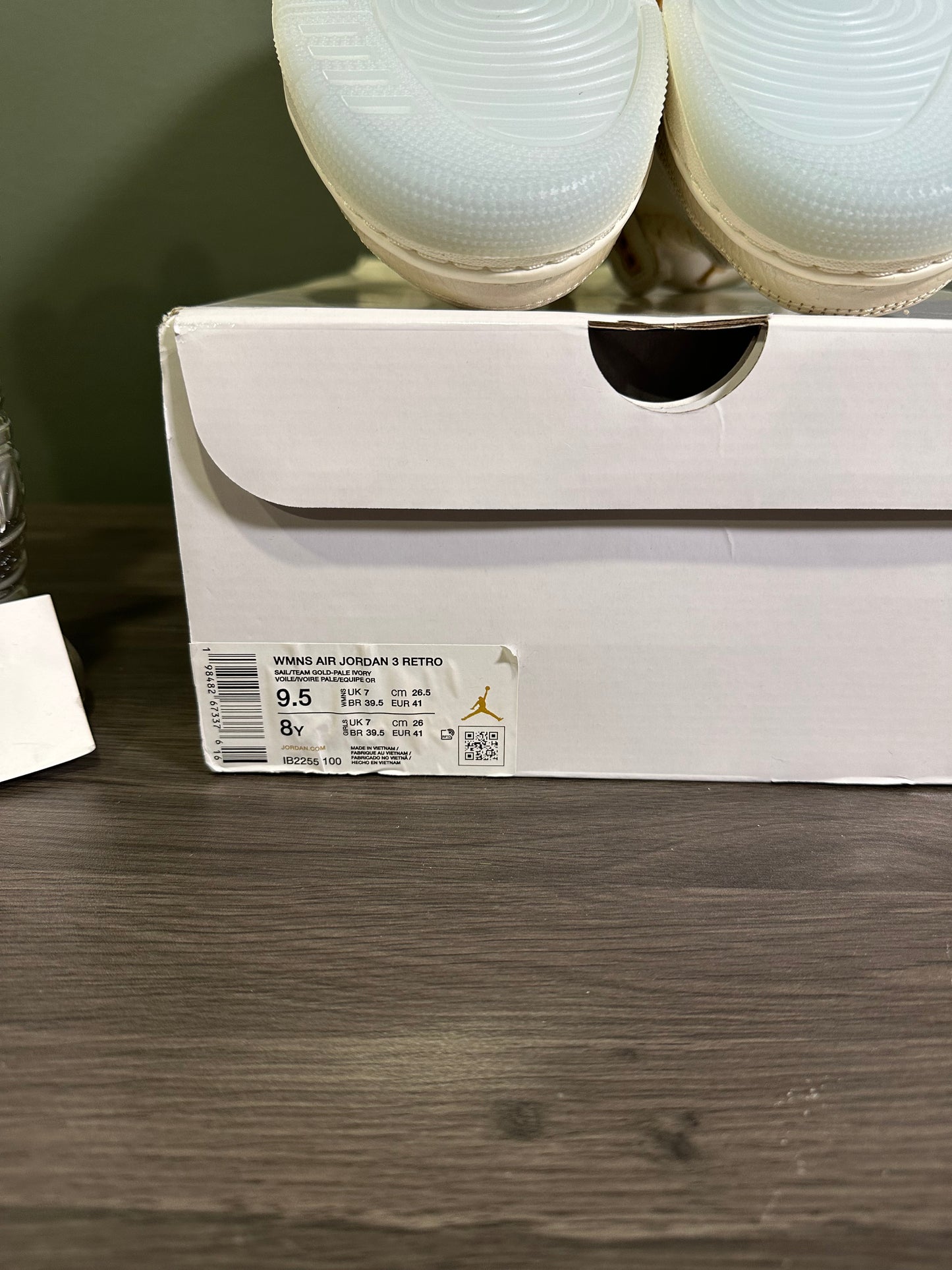 Jordan 3 Champagne And Oysters