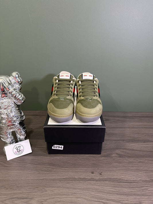 Gucci Screener Web-Stripe Green