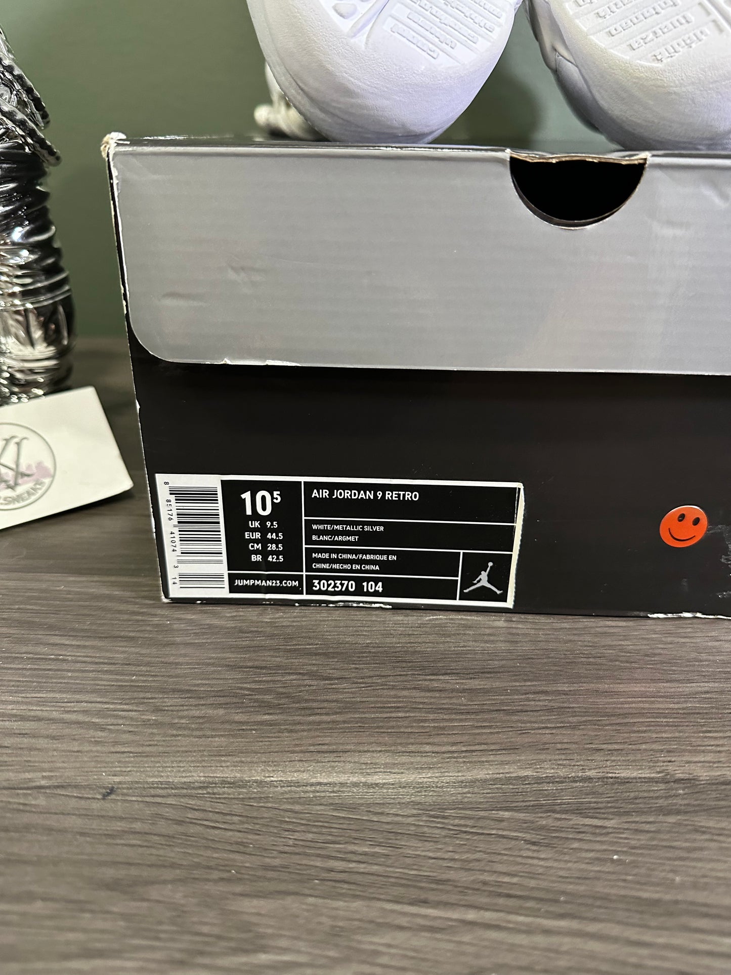 Jordan 9 Silver Anniversary