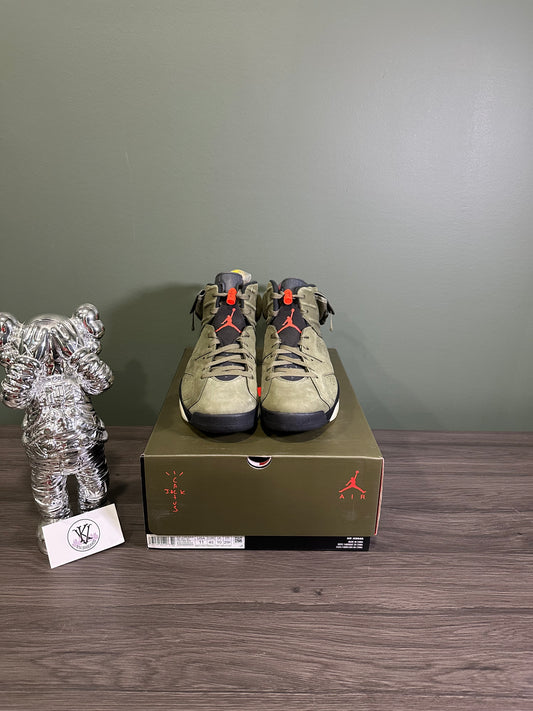 Jordan 6 Travis Scott Olive
