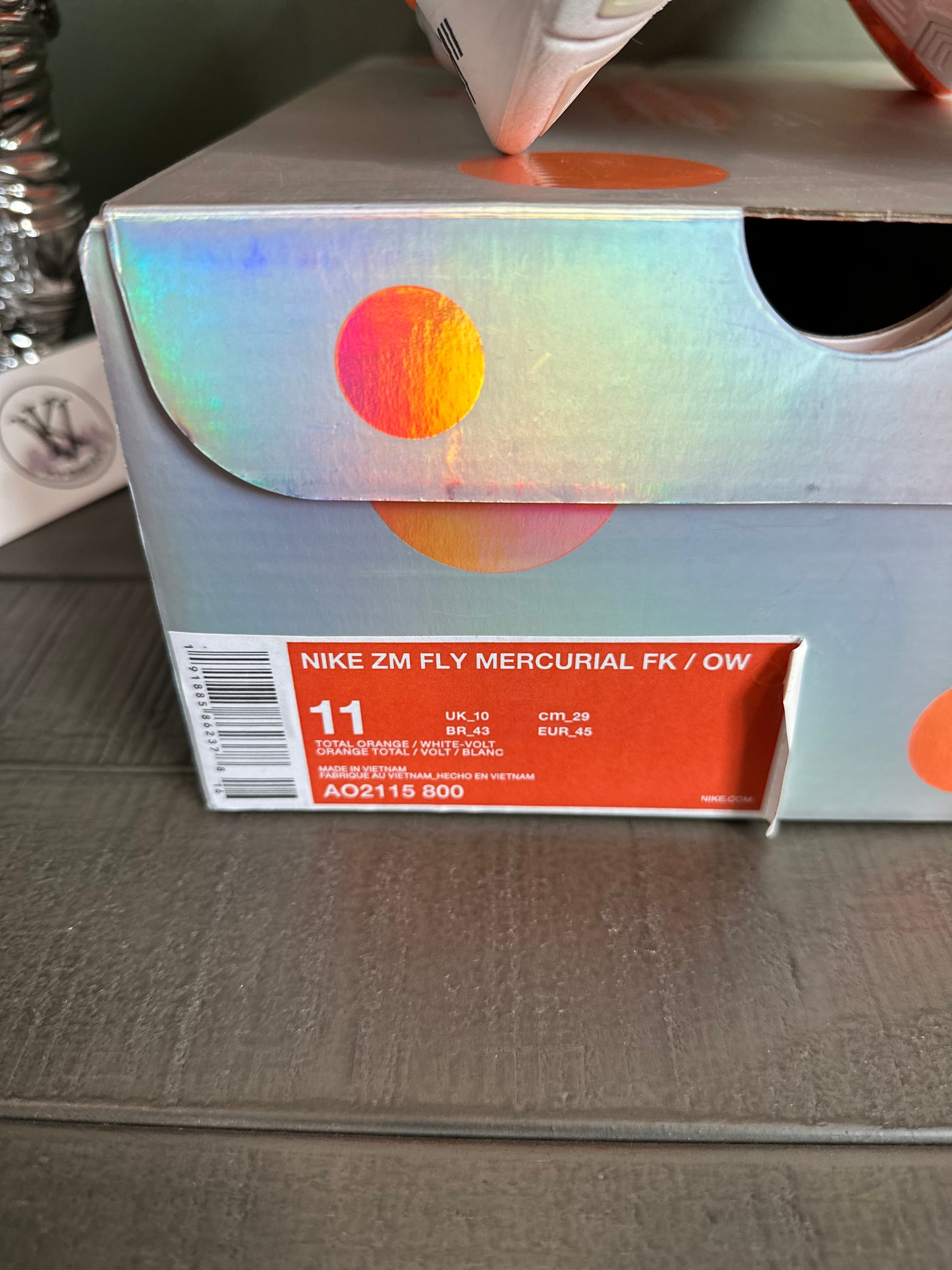 Nike Zoom Fly Mercurial Off-White Total Orange