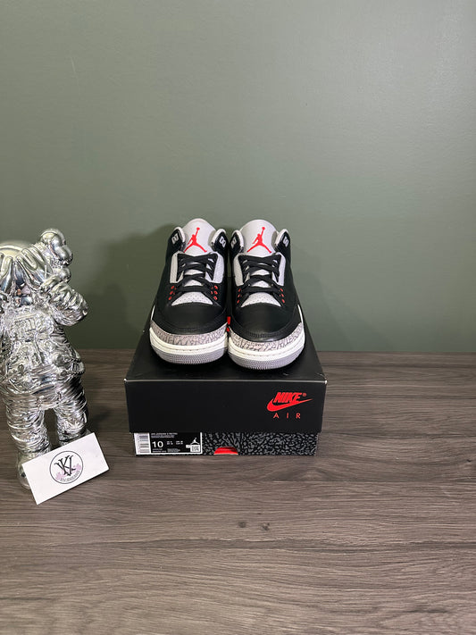 Jordan 3 Black Cement 2024