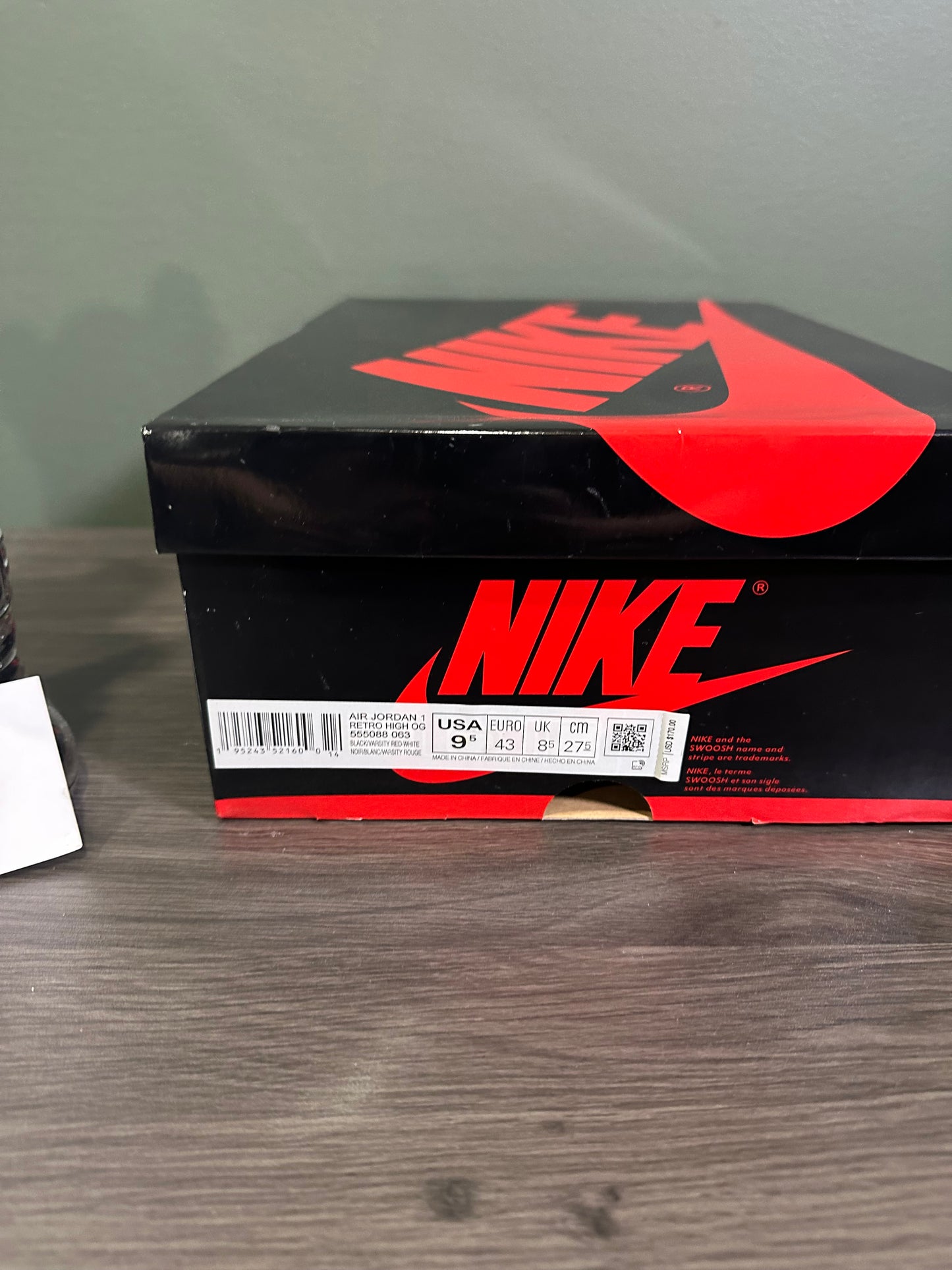 Jordan 1 High Patent Bred