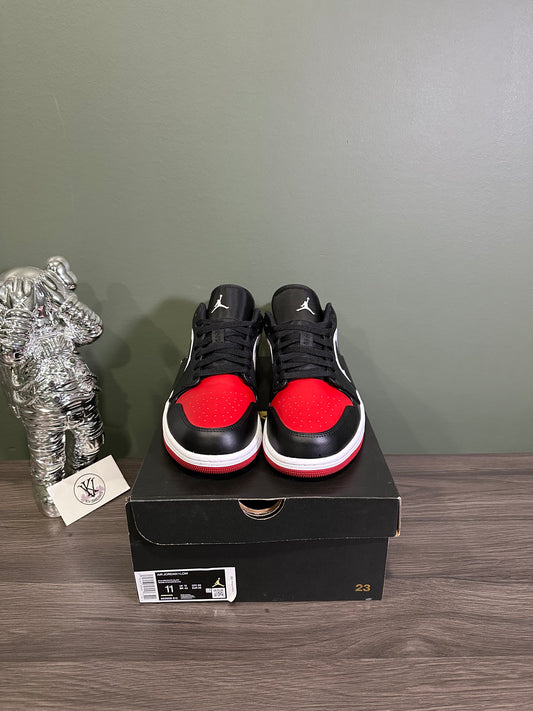 Jordan 1 Low Bred Toe